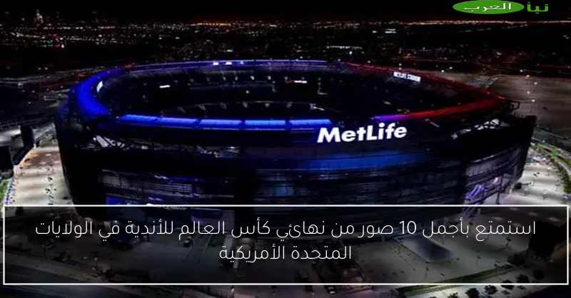 استمتع بأجمل 10 صور من نهائي كأس العالم للأندية في الولايات المتحدة الأمريكية