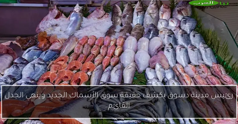 رئيس مدينة دسوق يكشف حقيقة سوق الأسماك الجديد وينهي الجدل القائم