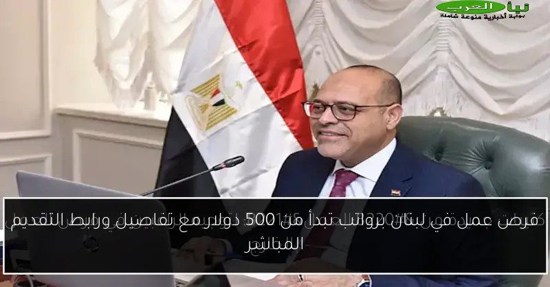 فرص عمل في لبنان برواتب تبدأ من 500 دولار مع تفاصيل ورابط التقديم المباشر