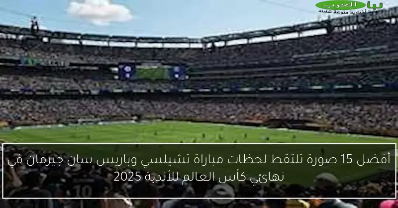 أفضل 15 صورة تلتقط لحظات مباراة تشيلسي وباريس سان جيرمان في نهائي كأس العالم للأندية 2025