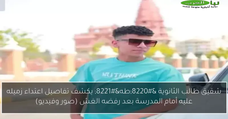 شقيق طالب الثانوية “طه” يكشف تفاصيل اعتداء زميله عليه أمام المدرسة بعد رفضه الغش (صور وفيديو)