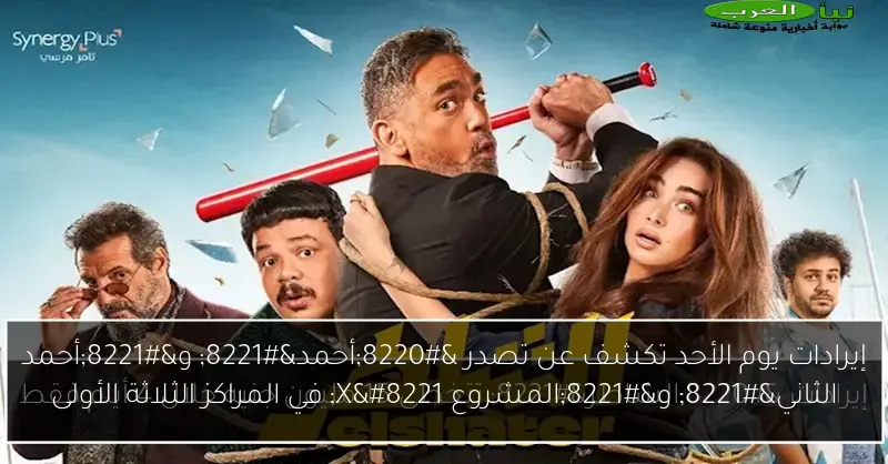 إيرادات يوم الأحد تكشف عن تصدر “أحمد” و”أحمد الثاني” و”المشروع X” في المراكز الثلاثة الأولى