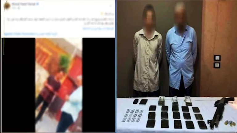 فيديو يكشف عن تاجر مخدرات وابنه في البحيرة والداخلية تتدخل بفاعلية