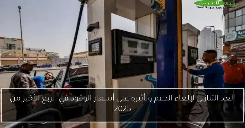 العد التنازلي لإلغاء الدعم وتأثيره على أسعار الوقود في الربع الأخير من 2025