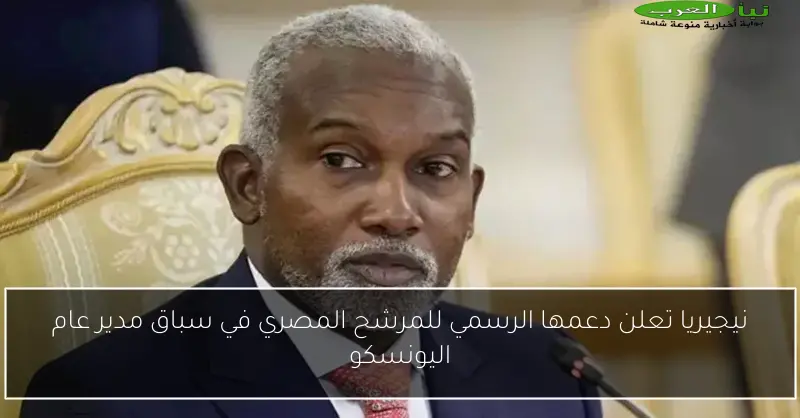 نيجيريا تعلن دعمها الرسمي للمرشح المصري في سباق مدير عام اليونسكو