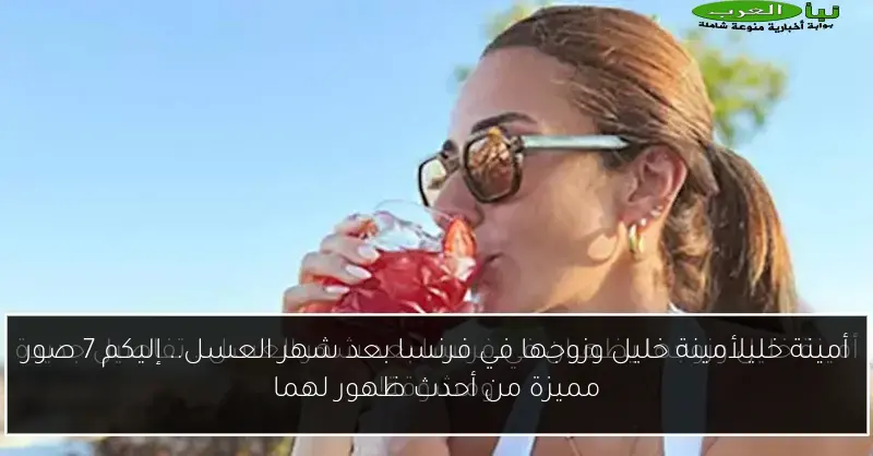 أمينة خليلأمينة خليل وزوجها في فرنسا بعد شهر العسل.. إليكم 7 صور مميزة من أحدث ظهور لهما
