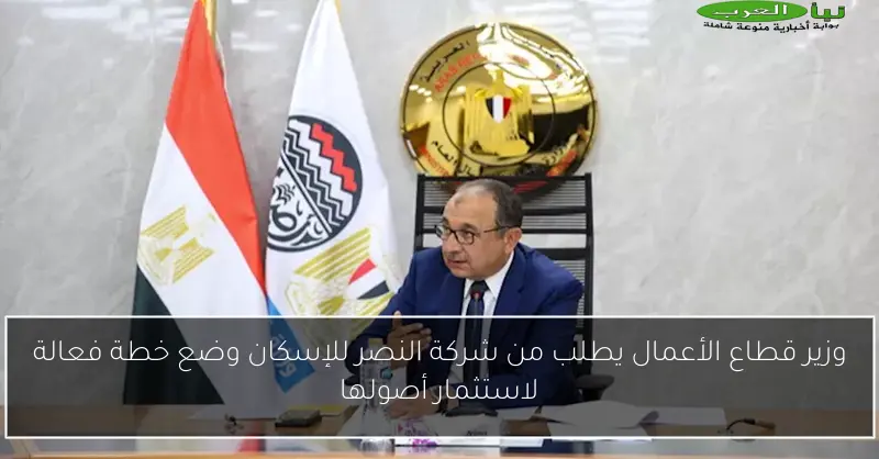 وزير قطاع الأعمال يطلب من شركة النصر للإسكان وضع خطة فعالة لاستثمار أصولها