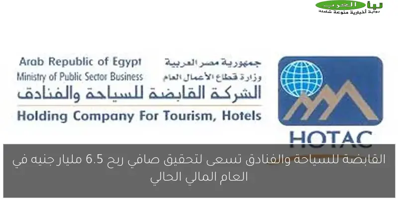 القابضة للسياحة والفنادق تسعى لتحقيق صافي ربح 6.5 مليار جنيه في العام المالي الحالي