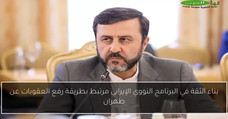 بناء الثقة في البرنامج النووي الإيراني مرتبط بطريقة رفع العقوبات عن طهران