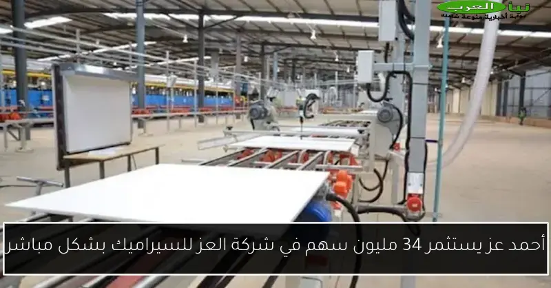 أحمد عز يستثمر 34 مليون سهم في شركة العز للسيراميك بشكل مباشر