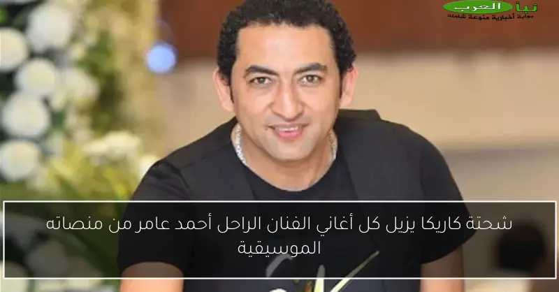 شحتة كاريكا يزيل كل أغاني الفنان الراحل أحمد عامر من منصاته الموسيقية