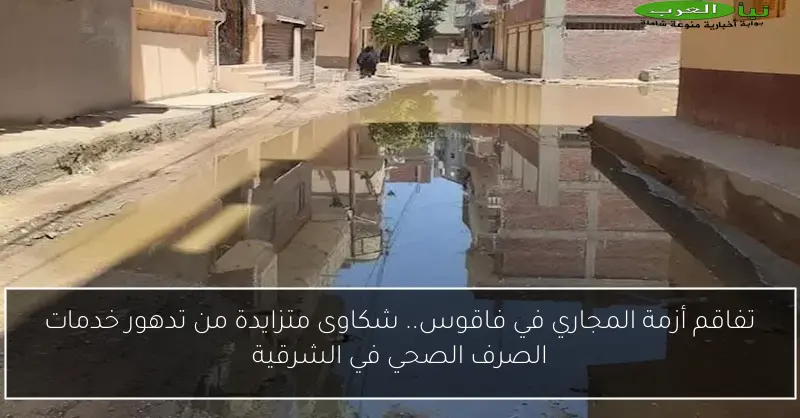 تفاقم أزمة المجاري في فاقوس.. شكاوى متزايدة من تدهور خدمات الصرف الصحي في الشرقية