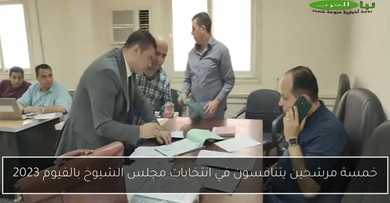 خمسة مرشحين يتنافسون في انتخابات مجلس الشيوخ بالفيوم 2023