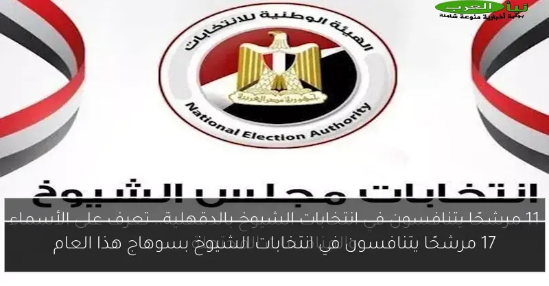 17 مرشحًا يتنافسون في انتخابات الشيوخ بسوهاج هذا العام