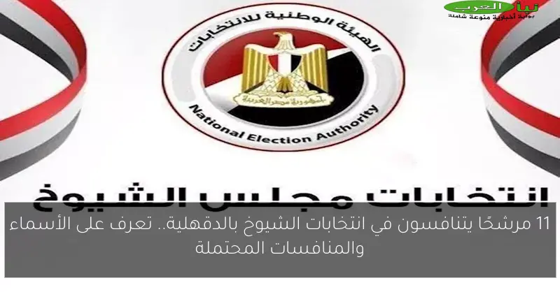 11 مرشحًا يتنافسون في انتخابات الشيوخ بالدقهلية.. تعرف على الأسماء والمنافسات المحتملة