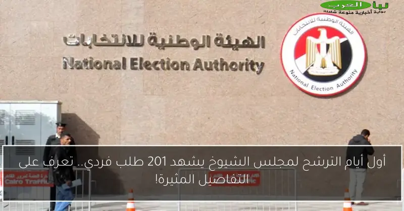 أول أيام الترشح لمجلس الشيوخ يشهد 201 طلب فردي.. تعرف على التفاصيل المثيرة!