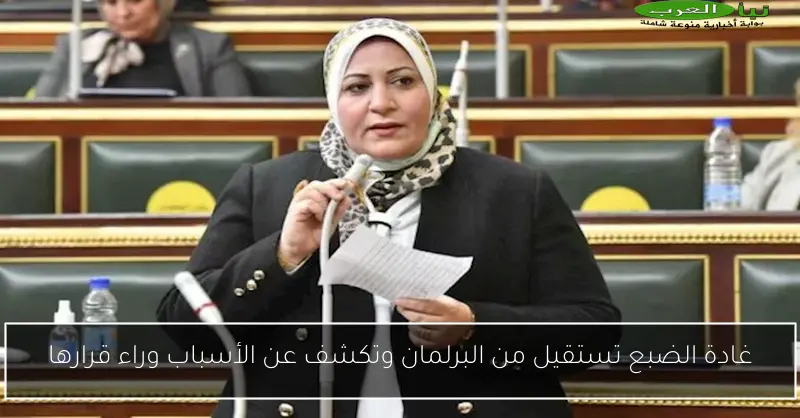غادة الضبع تستقيل من البرلمان وتكشف عن الأسباب وراء قرارها