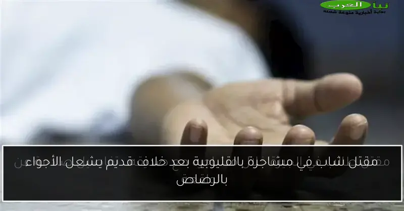 مقتل شاب في مشاجرة بالقليوبية بعد خلاف قديم يشعل الأجواء بالرصاص
