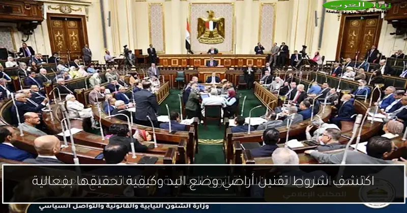 اكتشف شروط تقنين أراضي وضع اليد وكيفية تحقيقها بفعالية