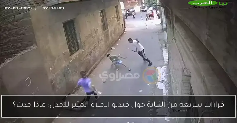 قرارات سريعة من النيابة حول فيديو الجيزة المثير للجدل: ماذا حدث؟