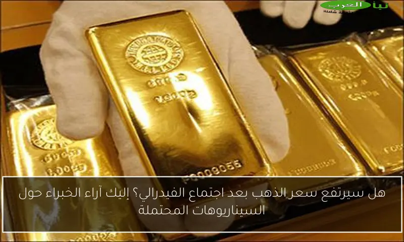 هل سيرتفع سعر الذهب بعد اجتماع الفيدرالي؟ إليك آراء الخبراء حول السيناريوهات المحتملة