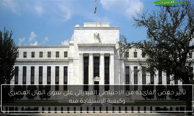 تأثير خفض الفائدة من الاحتياطي الفيدرالي على سوق المال المصري وكيفية الاستفادة منه
