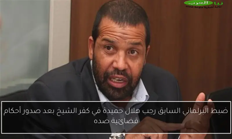 ضبط البرلماني السابق رجب هلال حميدة في كفر الشيخ بعد صدور أحكام قضائية ضده