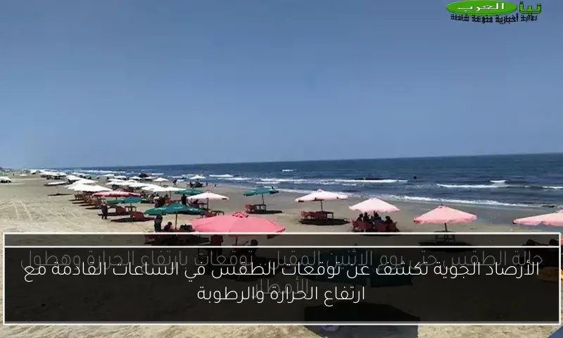 الأرصاد الجوية تكشف عن توقعات الطقس في الساعات القادمة مع ارتفاع الحرارة والرطوبة