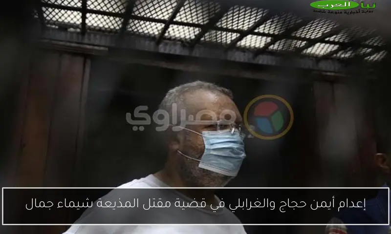 إعدام أيمن حجاج والغرابلي في قضية مقتل المذيعة شيماء جمال