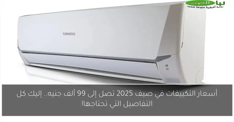 أسعار التكييفات في صيف 2025 تصل إلى 99 ألف جنيه.. إليك كل التفاصيل التي تحتاجها!