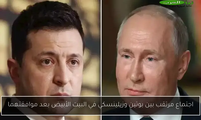 اجتماع مرتقب بين بوتين وزيلينسكي في البيت الأبيض بعد موافقتهما
