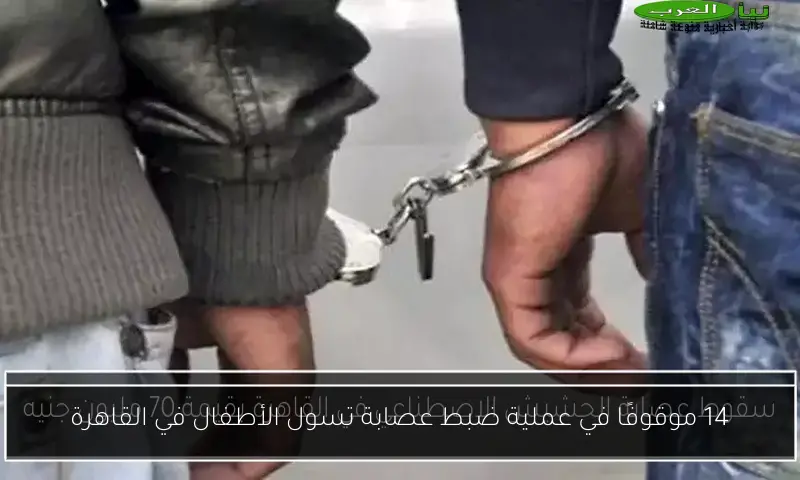 14 موقوفًا في عملية ضبط عصابة تسول الأطفال في القاهرة