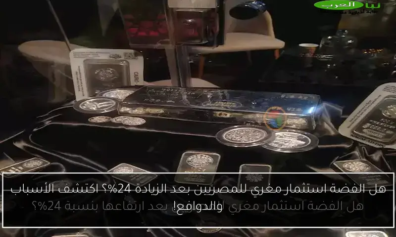 هل الفضة استثمار مغري للمصريين بعد الزيادة 24%؟ اكتشف الأسباب والدوافع!