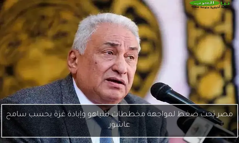 مصر تحت ضغط لمواجهة مخططات نتنياهو وإبادة غزة بحسب سامح عاشور