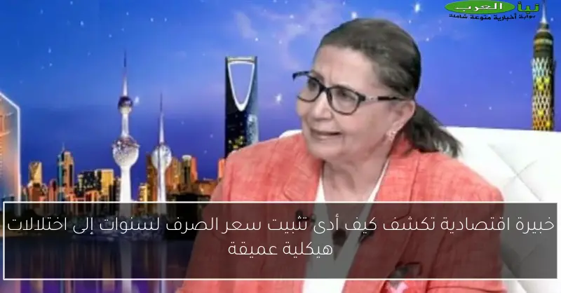 خبيرة اقتصادية تكشف كيف أدى تثبيت سعر الصرف لسنوات إلى اختلالات هيكلية عميقة