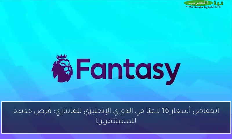 انخفاض أسعار 16 لاعبًا في الدوري الإنجليزي للفانتازي: فرص جديدة للمستثمرين!