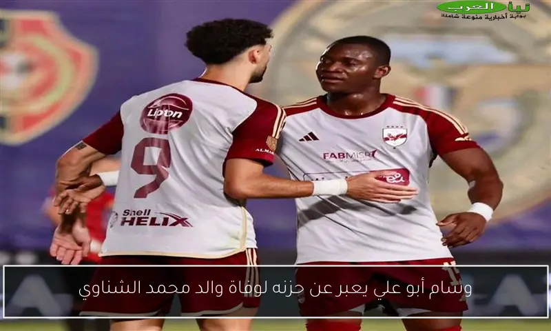 وسام أبو علي يعبر عن حزنه لوفاة والد محمد الشناوي