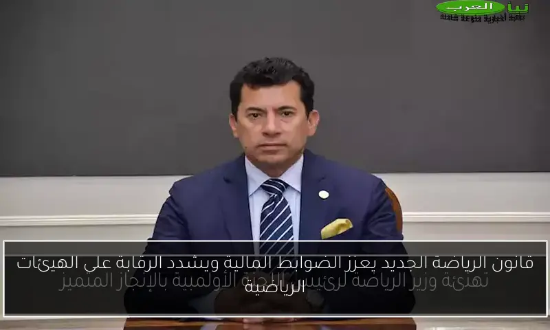 قانون الرياضة الجديد يعزز الضوابط المالية ويشدد الرقابة على الهيئات الرياضية