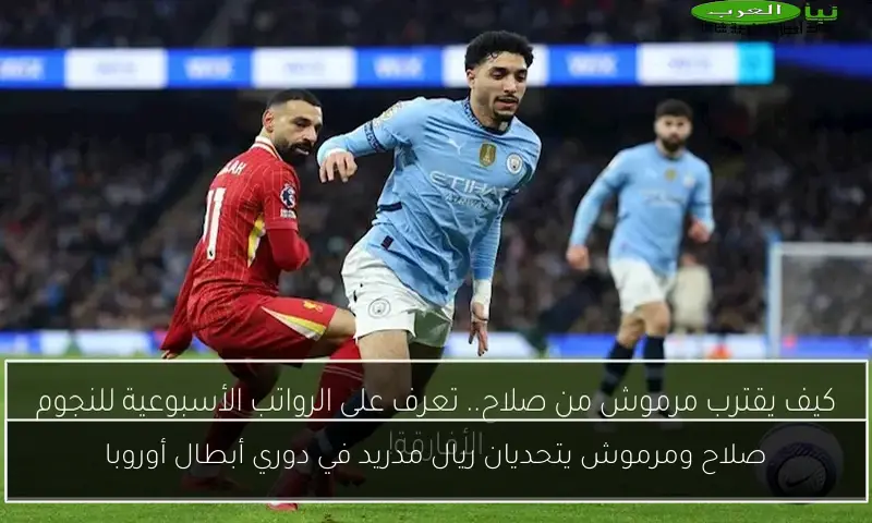 صلاح ومرموش يتحديان ريال مدريد في دوري أبطال أوروبا