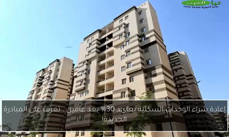 إعادة شراء الوحدات السكنية بعائد 30% بعد عامين.. تعرف على المبادرة الجديدة!