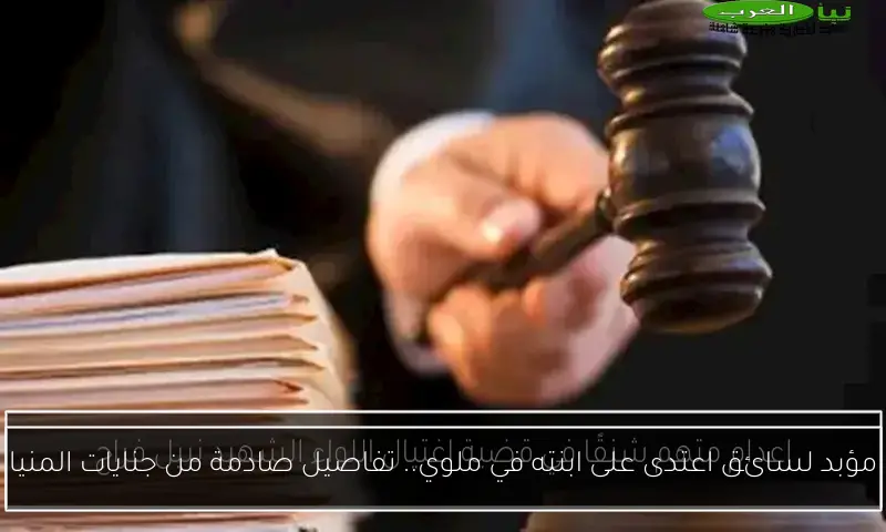 مؤبد لسائق اعتدى على ابنته في ملوي.. تفاصيل صادمة من جنايات المنيا