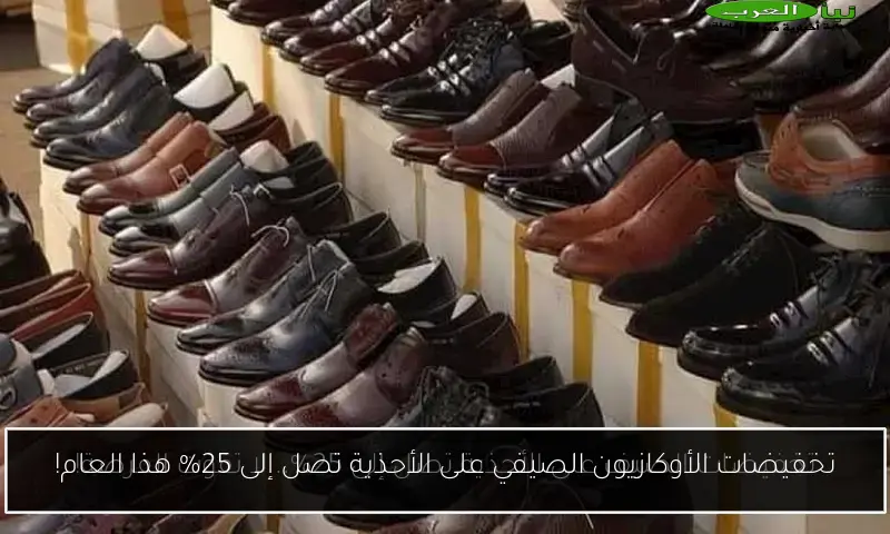 تخفيضات الأوكازيون الصيفي على الأحذية تصل إلى 25% هذا العام!