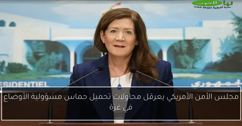 مجلس الأمن الأمريكي يعرقل محاولات تحميل حماس مسؤولية الأوضاع في غزة