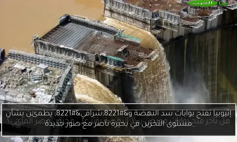 إثيوبيا تفتح بوابات سد النهضة و”شراقي” يطمئن بشأن مستوى التخزين في بحيرة ناصر مع صور جديدة