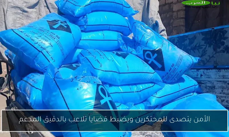 الأمن يتصدى للمحتكرين ويضبط قضايا تلاعب بالدقيق المدعم