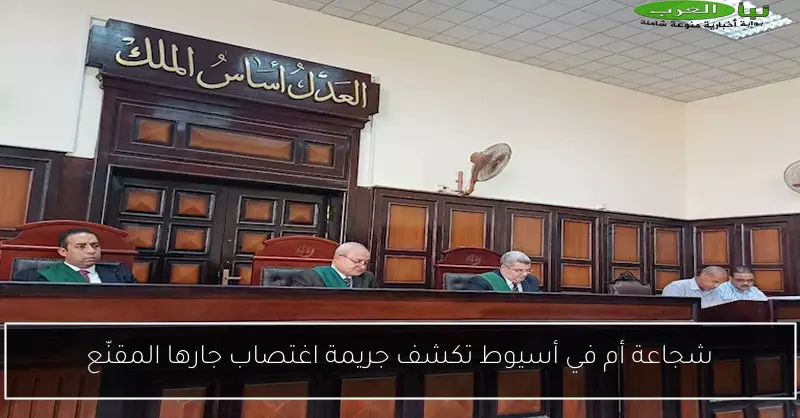 شجاعة أم في أسيوط تكشف جريمة اغتصاب جارها المقنّع
