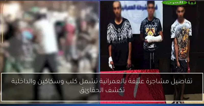 تفاصيل مشاجرة عنيفة بالعمرانية تشمل كلب وسكاكين والداخلية تكشف الحقائق