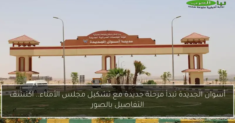 أسوان الجديدة تبدأ مرحلة جديدة مع تشكيل مجلس الأمناء.. اكتشف التفاصيل بالصور