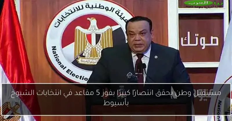 مستقبل وطن يحقق انتصارًا كبيرًا بفوز 5 مقاعد في انتخابات الشيوخ بأسيوط