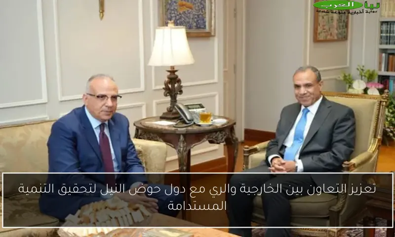 تعزيز التعاون بين الخارجية والري مع دول حوض النيل لتحقيق التنمية المستدامة